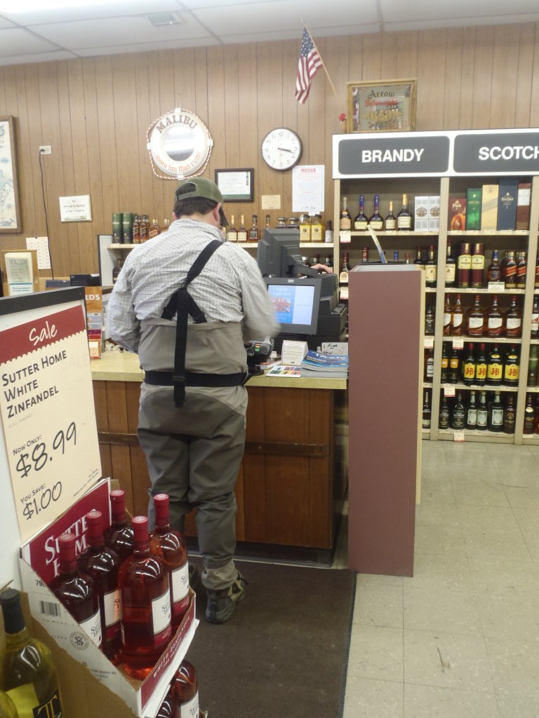 Surprisingly we only bought liquor once this year while in waders. 