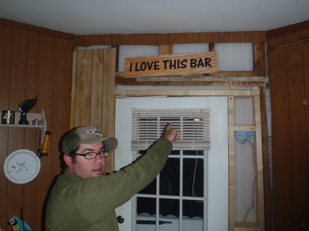 Steve-o, like all nights  rocked the party into the wee hours of the morning.  It's funny because KG took this picture and neither of the two knew where they were at and still don't to this date