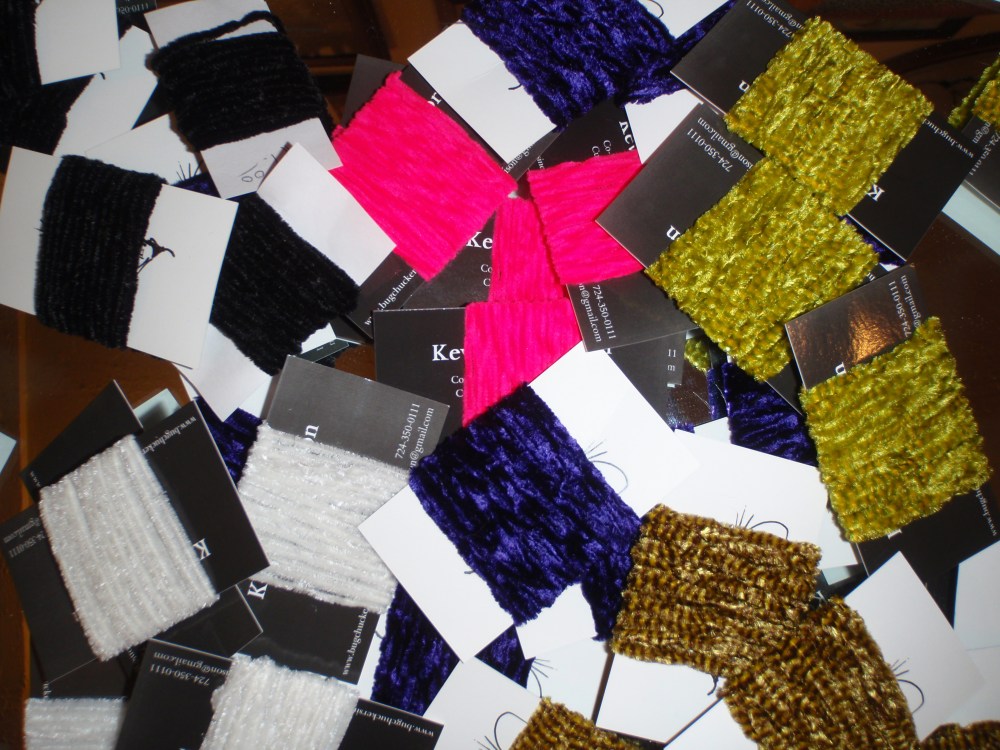 Great color options for variegated chenille